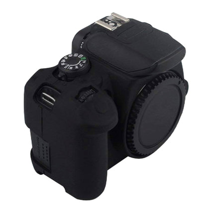 PULUZ Soft Silicone Protective Case for Canon EOS 650D / 700D (Black)-garmade.com