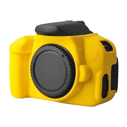 PULUZ Soft Silicone Protective Case for Canon EOS 650D / 700D(Yellow)-garmade.com