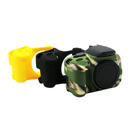 PULUZ Soft Silicone Protective Case for Canon EOS 650D / 700D(Yellow)-garmade.com