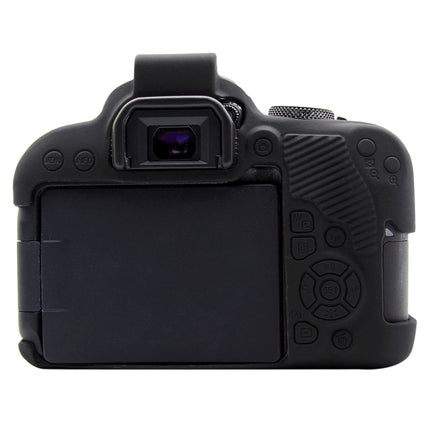 PULUZ Soft Silicone Protective Case for Canon EOS 800D(Black)-garmade.com
