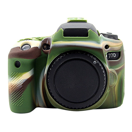 PULUZ Soft Silicone Protective Case for Canon EOS 77D-garmade.com
