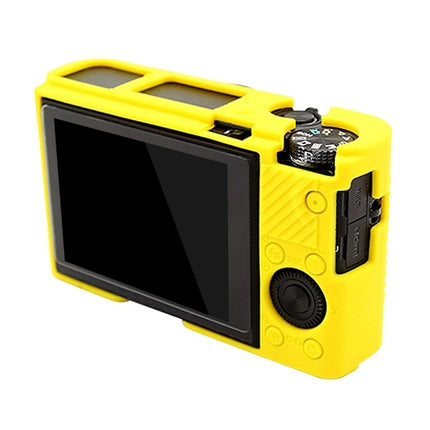 PULUZ Soft Silicone Protective Case for Sony RX100 III / IV / V(Yellow)-garmade.com