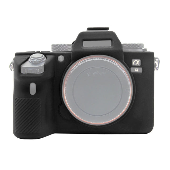PULUZ Soft Silicone Protective Case for Sony A9 (ILCE-9) / A7 III/ A7R III(Black)-garmade.com