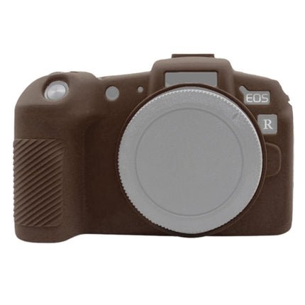 PULUZ Soft Silicone Protective Case for Canon EOS RP (Coffee)-garmade.com