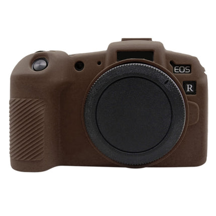 PULUZ Soft Silicone Protective Case for Canon EOS RP (Coffee)-garmade.com