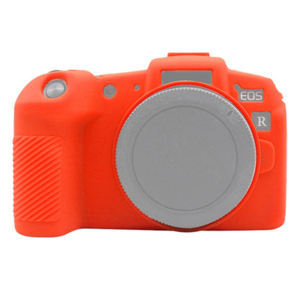PULUZ Soft Silicone Protective Case for Canon EOS RP(Red)-garmade.com