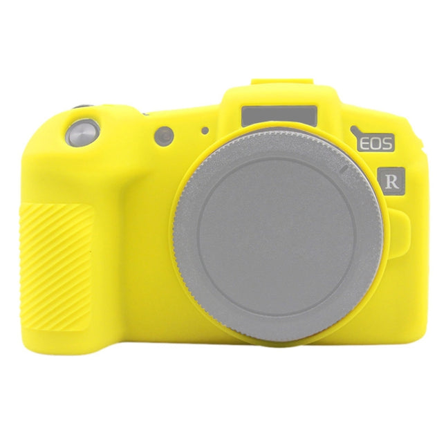 PULUZ Soft Silicone Protective Case for Canon EOS RP(Yellow)-garmade.com
