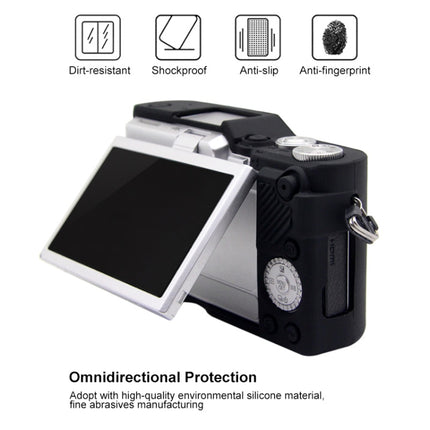 PULUZ Soft Silicone Protective Case for Panasonic Lumix GF10(Black)-garmade.com