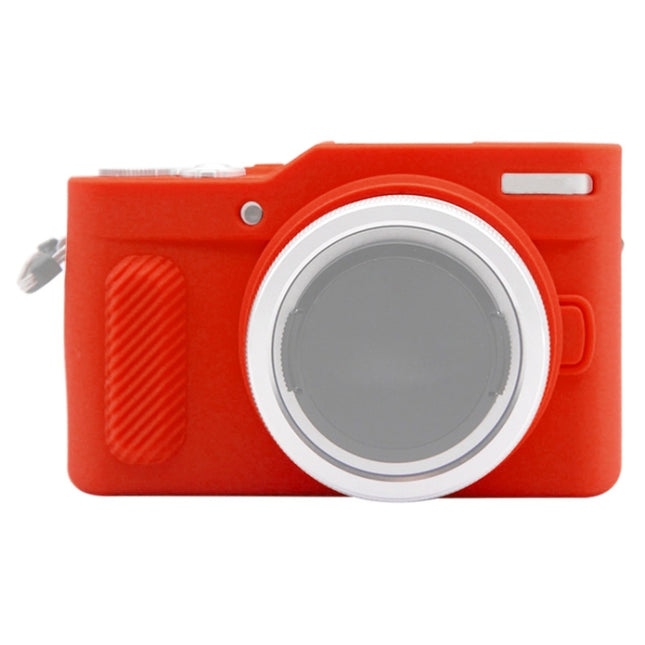 PULUZ Soft Silicone Protective Case for Panasonic Lumix GF10(Red)-garmade.com