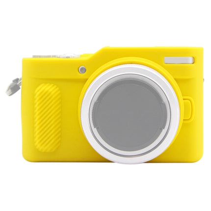 PULUZ Soft Silicone Protective Case for Panasonic Lumix GF10(Yellow)-garmade.com
