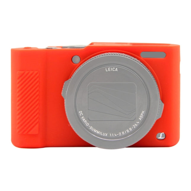 PULUZ Soft Silicone Protective Case for Panasonic Lumix LX10(Red)-garmade.com