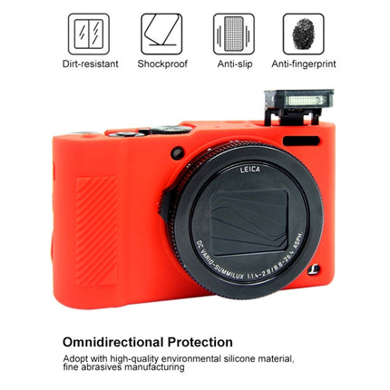 PULUZ Soft Silicone Protective Case for Panasonic Lumix LX10(Red)-garmade.com