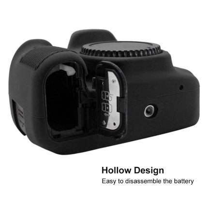 PULUZ Soft Silicone Protective Case for Canon EOS 90D(Black)-garmade.com