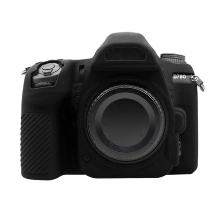 PULUZ Soft Silicone Protective Case for Nikon D780 (Black)-garmade.com