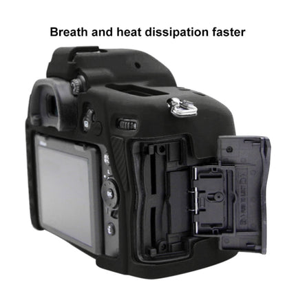 PULUZ Soft Silicone Protective Case for Nikon D780 (Black)-garmade.com