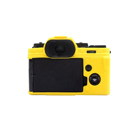 PULUZ Soft Silicone Protective Case for Fujifilm X-T4(Yellow)-garmade.com