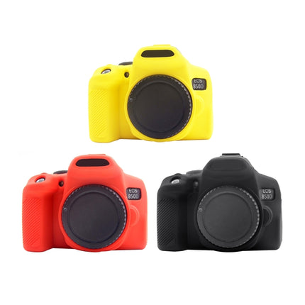 PULUZ Soft Silicone Protective Case for Canon EOS 850D(Black)-garmade.com