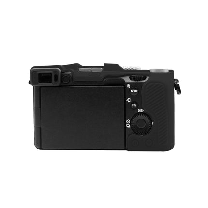 PULUZ Soft Silicone Protective Case for Sony A7C / ILCE-7C(Black)-garmade.com