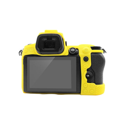 PULUZ Soft Silicone Protective Case for Nikon Z6 II(Yellow)-garmade.com