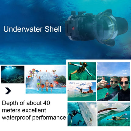 PULUZ 0.7X~0.8X Amplification Optical Fisheye Lens Shade Wide Angle Dome Port Lens for Underwater Housings (67mm Round Adapter) , 60m Underwater Depth-garmade.com