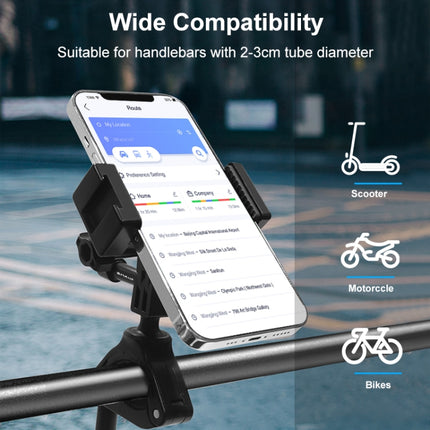 PULUZ Bike Cycling Bracket Mount with Phone Clamp for Phone & Sports Camera-garmade.com