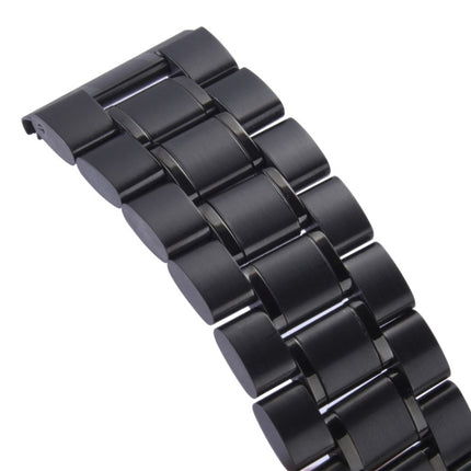 For Apple Watch 38mm Black Steel Watchband, Only Used in Conjunction with Connectors (S-AW-3291)(Black)-garmade.com