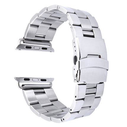 For Apple Watch 42mm Stainless Steel Classic Buckle Watchband Replacement-garmade.com