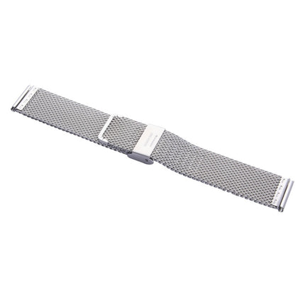 For Apple Watch 38mm Milanese Classic Buckle Stainless Steel Watchband Replacement, Only Used in Conjunction with Connectors ( S-AW-3291 )-garmade.com