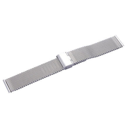 For Apple Watch 42mm Milanese Classic Buckle Stainless Steel Watchband Replacement, Only Used in Conjunction with Connectors ( S-AW-3293 )-garmade.com