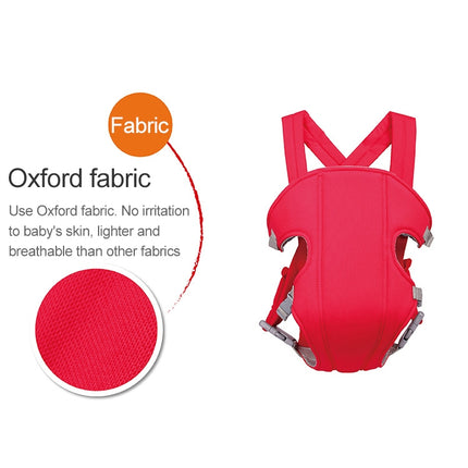 Multiposition Safety Baby Carrier Backpack(Red)-garmade.com
