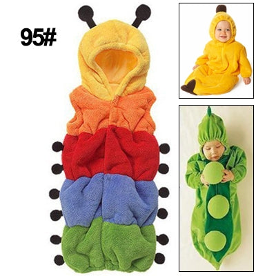 Cute Carpenterworm Style Baby Clothing for Sleeping, Size: 95yard-garmade.com