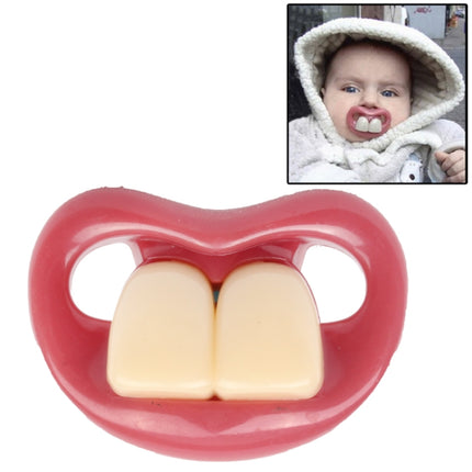 Safe Funny Two Front Teeth Silicone Baby Nipple-garmade.com