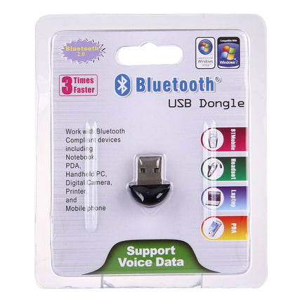 Driveless Bluetooth USB Dongle (Adapter) With CSR Chip,Plug & Play(Black)-garmade.com