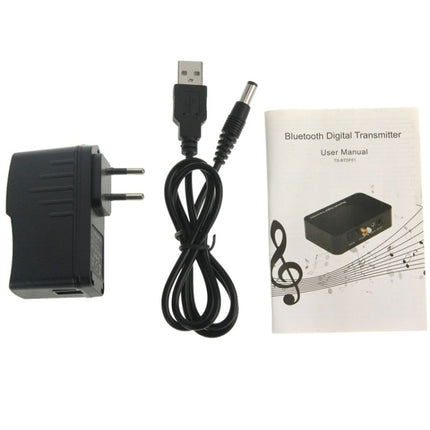 TS-BTDF01 Portable Bluetooth 2.1 Digital Optical Coaxial Audio Transmitter with 3.5mm Jack for Bluetooth Speaker Headset / MP3 / MP4 Player-garmade.com