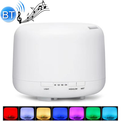 Ultrasonic Aroma Diffuser with Colorful LED Lights (US Plug)(White)-garmade.com