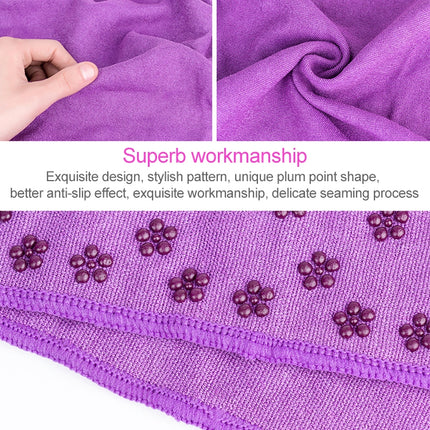 Microfiber Thickening Non-slip Yoga Blanket Long Washable Yoga Mat , Random Color Delivery-garmade.com
