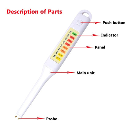 Salinity Analyzer Meter Salty Check Food Salinometer Waterproof Salt Tester (NS01)-garmade.com