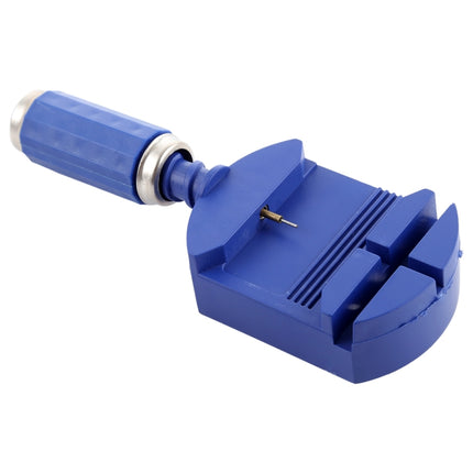 Watch Link Remover Strap Adjuster Bracelet Band Repair Tool Kit(Blue)-garmade.com