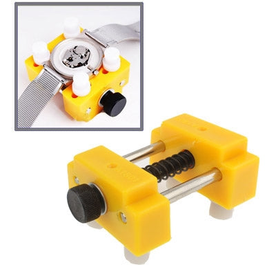 Watch Remover Holder Repair Opener Tool(Yellow)-garmade.com