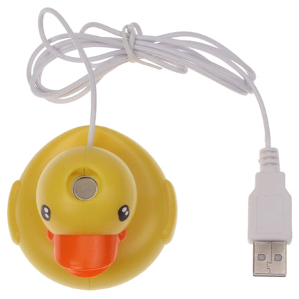 Lovely Duck Style USB Air Humidifier(Yellow)-garmade.com