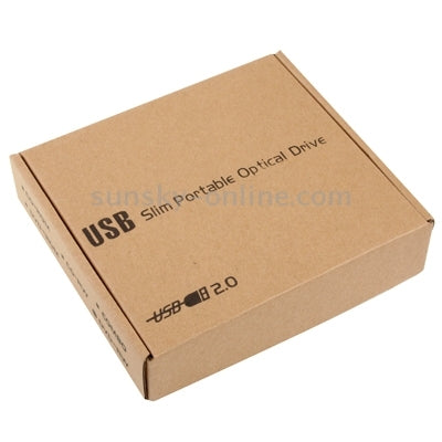 Laptop USB 2.0 Slim Portable Optical DVD / CD Rewritable Drive (SATA)-garmade.com