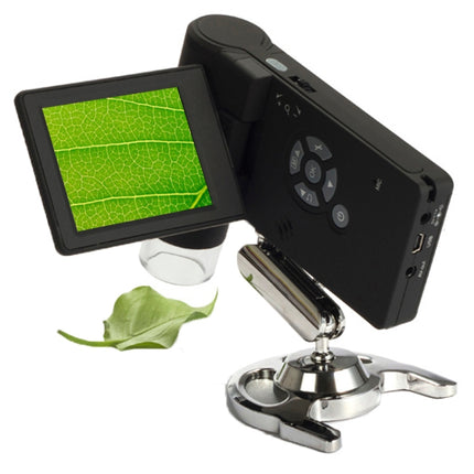 500X 5 Mega Pixels 3 inch LCD Handhold Digital Microscope with 8 LEDs (DMS-039M)-garmade.com
