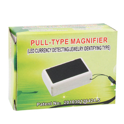 Pull-Type 45X Jewelry Magnifier(White)-garmade.com