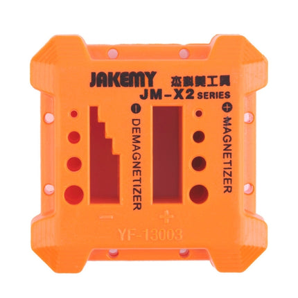 JAKEMY JM-X2 Magnetizer/Demagnetizer with Screwdriver Holes, Size: Medium-garmade.com
