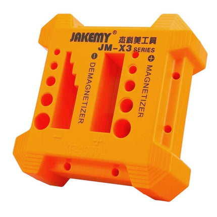 JAKEMY JM-X3 Magnetizer/Demagnetizer with Screwdriver Holes, Size: Large-garmade.com