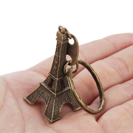 Paris Eiffel Tower Furnishing Articles Model Photography Props Creative Household Gift, Size:5 x 2.1cm(Bronze)-garmade.com