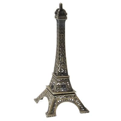 Paris Eiffel Tower Furnishing Articles Model Photography Props Creative Household Gift (Size:10 x 4.3cm )-garmade.com