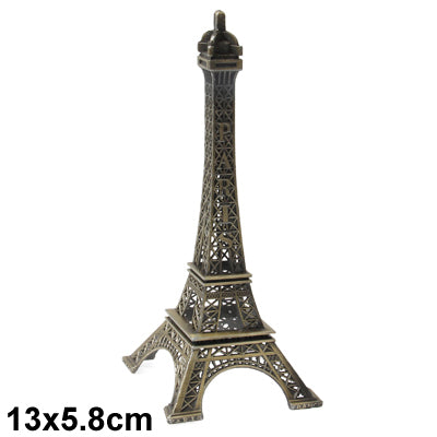 Paris Eiffel Tower Furnishing Articles Model Photography Props Creative Household Gift (Size:13 x 5.8cm )-garmade.com