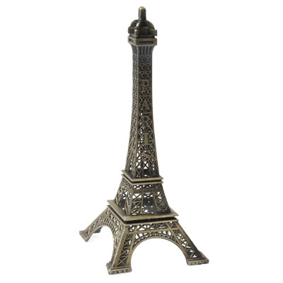 Paris Eiffel Tower Furnishing Articles Model Photography Props Creative Household Gift (Size:32 x 13.5cm )-garmade.com