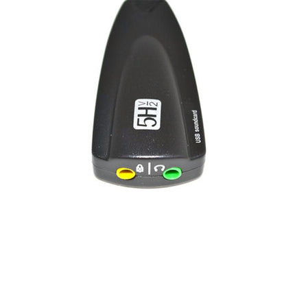 Steel Series 5H V2 USB 7.1 Channel Sound Adapter External Sound Card(Black)-garmade.com